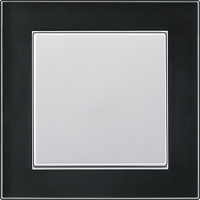 выключатель Jung серия A creation цвет/материал черное стекло / альпийский белый выключатель Jung серия A creation цвет/материал черное стекло / альпийский белый