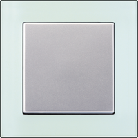 выключатель Jung серия A creation цвет/материал матово-белое стекло / алюминий выключатель Jung серия A creation цвет/материал матово-белое стекло / алюминий