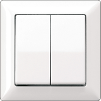 двухклавишный выключатель Jung AS 500 двухклавишный выключатель Jung AS 500