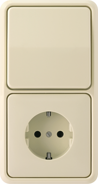 выключатель Jung серия CD 500 цвет слоновая кость