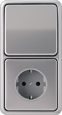 выключатель Jung серия CD 500 платина