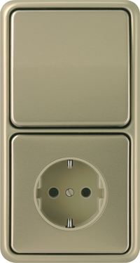 выключатель Jung серия CD 500 бронза