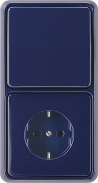 выключатель Jung серия CD 500 синий