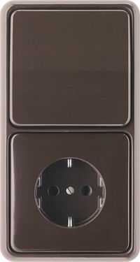 выключатель Jung серия CD 500 коричневый
