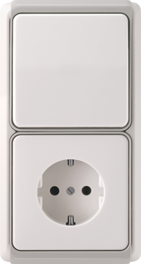 выключатель Jung серия CD plus цвет светло-серый выключатель Jung серия CD plus цвет светло-серый