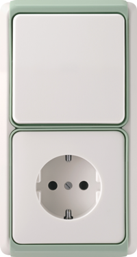 выключатель Jung серия CD plus светло-зеленый выключатель Jung серия CD plus светло-зеленый