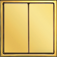 двойной выключатель Jung Gold