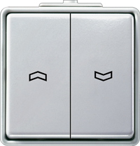 выключатель двухклавишный Jung серия WG 600 выключатель двухклавишный Jung серия WG 600