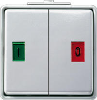 переключатель с индикатором Jung серия WG 600 переключатель с индикатором Jung серия WG 600